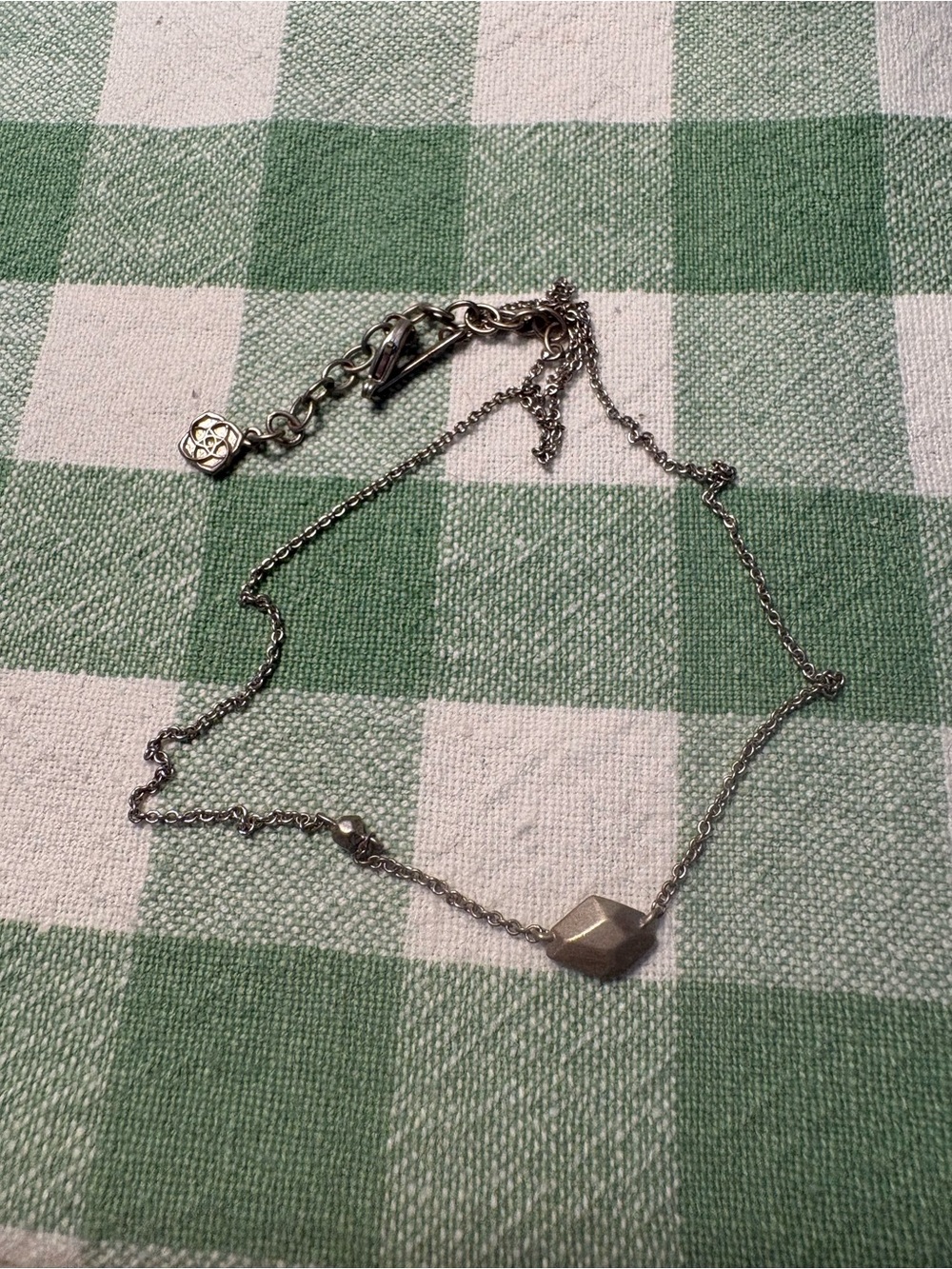 Kendra Scott Silver Laureen Necklace